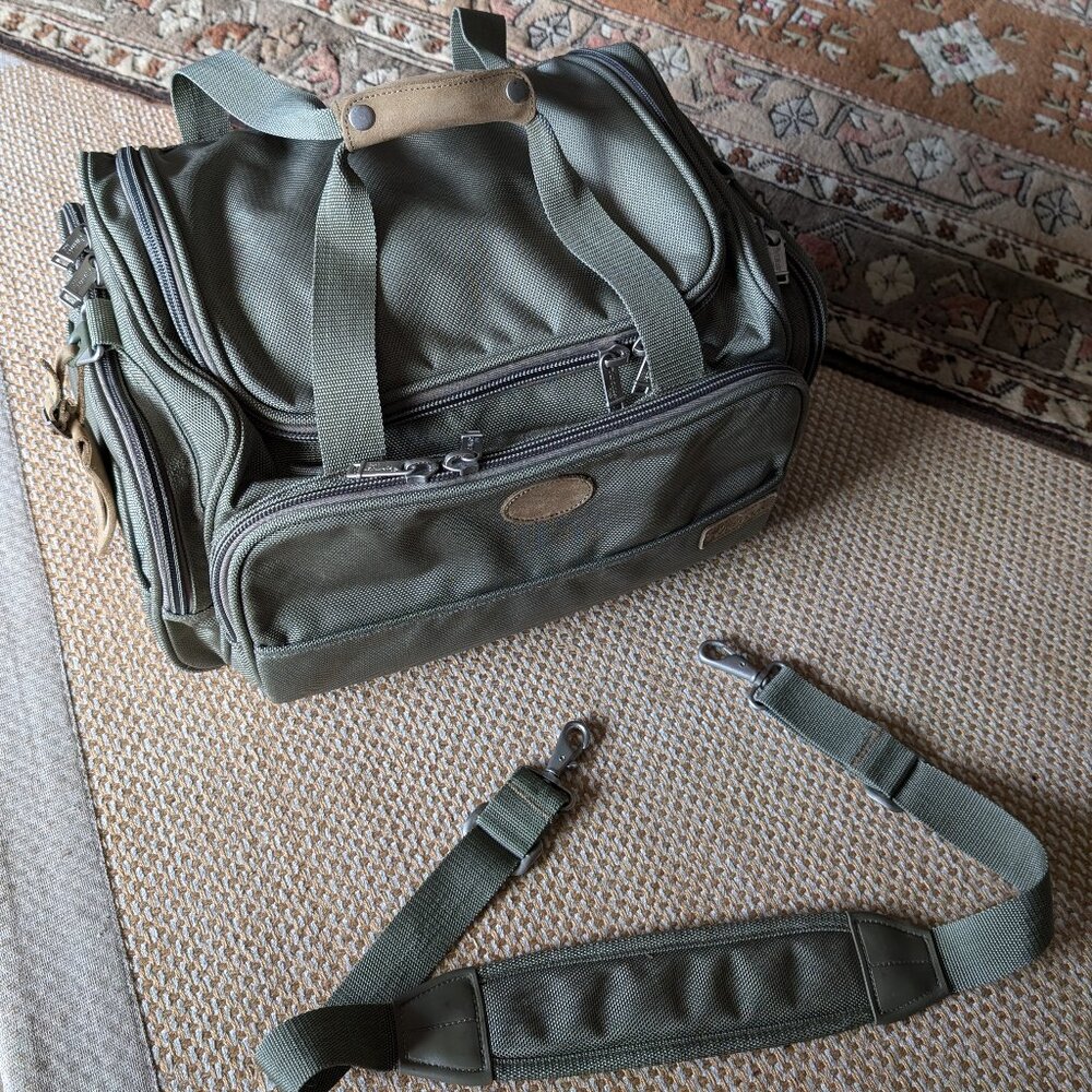 Pathfinder Ballistic Nylon Duffel, Olive Green - Picture 2 of 16